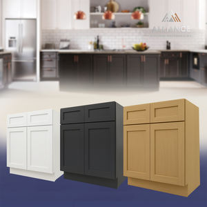 Gabinetes de Cocina RTA B33-B36 en Stock con 2 Cajones, Almacén en Nueva Jersey, Entrega Rápida, Gabinetes de Cocina Americanos Económicos - Product Image 1