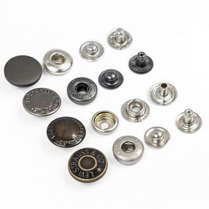 Custom Design logo Custom Covers Brass Iron Press Studs <b>Button</b> Metal Snap <b>Buttons</b> for Clothing - Product Image 2