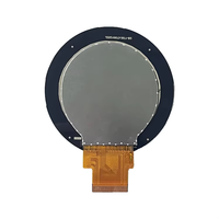 Layar LCD Bulat 2.1 Inci 480x480 Panel Sentuh Antarmuka SPI+RGB IC ST7701S Modul LCD TFT Layar Bundar Dengan Papan Driver H-DMI