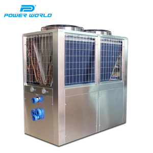 ปั๊มความร้อนเชิงพาณิชย์อุณหภูมิสูง Power World 7.4KW ถึง 82.6kw 85C ปั๊มทำความร้อนน้ำร้อนจากอากาศ อุณหภูมิสูง H - Product Image 2