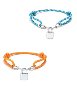 Bracelet de couple minimaliste réglable en paracorde, avec fermoir en acier inoxydable résistant au ternissement, pour femmes et hommes - Product Image 3