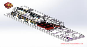Machine complète pour abattoir de porcs, équipement d'abattage de porcs, usine de transformation de viande de porc ISO 9001, machinerie de boucherie, dispositif de convoyage - Product Image 2
