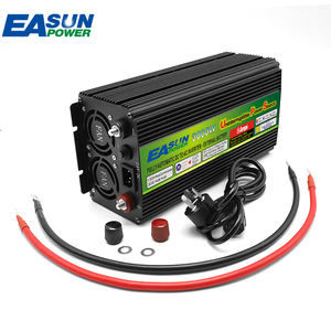 Convertisseur de tension de charge triple 3000W <span class=keywords><strong>4000W</strong></span> DC 12V 24V vers AC 220V, onde sinusoïdale modifiée, onduleur de puissance pour voiture avec ventilateur intelligent - Product Image 2