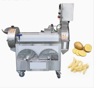 Máquina trituradora de zanahorias para cortar verduras de acero inoxidable para tiendas de verduras y plantas procesadoras de alimentos - Product Image 1