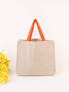 Sac de classement en jute de qualité supérieure avec sac de transport de documents écologique pour le bureau, l'école, les réunions d'affaires et l'organisation quotidienne - Product Image 3