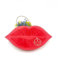 Boîte cadeau en forme de cœur de luxe personnalisée, écologique, recyclable, épaisseur 2 mm, emballage rigide créatif pour chocolat de la Saint-Valentin, impression UV