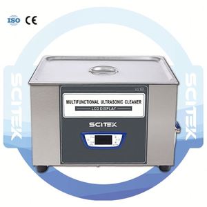 Nettoyeur à ultrasons multifonctionnel SCITEK en acier inoxydable de 3,2 L avec contrôle numérique, puissance réglable jusqu'à 120 W, personnalisable OEM - Product Image 3