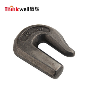 ตะขอรูปตัวยู Thinkwell ขนาด 8 มม. ตะขอยกแบบตีขึ้นรูป สำหรับลากจูงรถพ่วงและเครน - Product Image 1