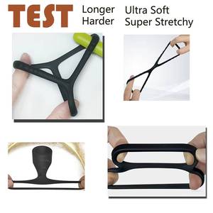 Anillos para Pene <span class=keywords><strong>de</strong></span> Silicona Médica Elástica en 5 Formas, Juguetes Sexuales para Adultos que Mejoran la Erección y la Duración, con Función <span class=keywords><strong>de</strong></span> Retraso <span class=keywords><strong>de</strong></span> la Eyaculación - Product Image 3