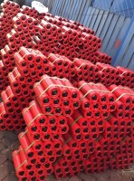 Rouleau de convoyeur rouge à roulement scellé, accessoire pour système de convoyage