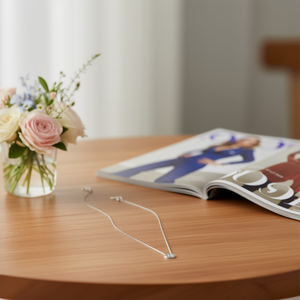 Collar de Acero Inoxidable de 1 cm con Colgante en Forma de P de una Sola Cara, Cadena con Letra, Joyería de Moda - Product Image 2