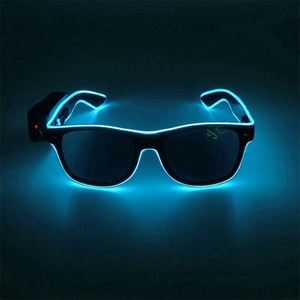 Custom Plastic <b>LED</b> Light Emitting Glasses Custom Color Letterpress Printed Logo Portable Retro Style for Party <b>Ball</b> Gifts - Product Image 2