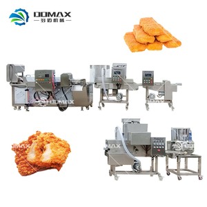 Machine à <span class=keywords><strong>hamburger</strong></span> de haute qualité Machine à pépites de poulet Steak de <span class=keywords><strong>poisson</strong></span> Hash Brown Ligne de production - Product Image 5