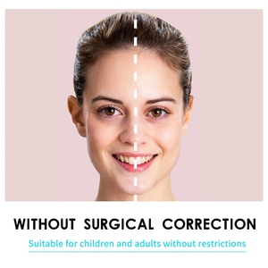 Corrector de <span class=keywords><strong>orejas</strong></span> para corrección de auriculares valgos, soporte vertical indoloro e impermeable, pegatina facial en V para estereotipos fotográficos - Product Image 5