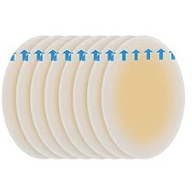Almohadillas ovaladas grandes para talones, 6.9*4.4cm