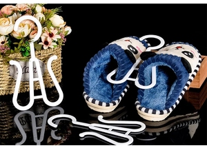 20 PCS Plastic <b>Shoe</b> Slipper Sandal Hanger Hooks Display Hanger for <b>Shoes</b> - Product Image 4