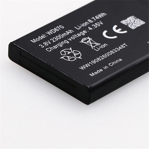 Batería de Repuesto para Router MiFi de Bolsillo ZTE WD670 de 2300 mAh, WD670 H12348 CE RoHS, Venta al por Mayor, Grado A - Product Image 4