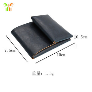 Creative double-pocket coin purse, retro faux leather key pouch, coin holder, multi-functional portable headphone <b>case</b> - Product Image 5
