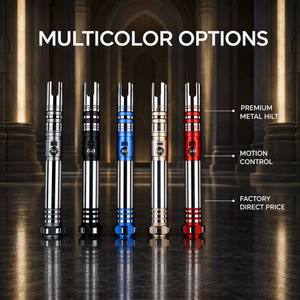 Sabre laser RGB Nexussabers pour cosplay, jouet, vente directe usine, avec poignée métallique à balayage fluide et LED clignotantes, cadeau - Product Image 1