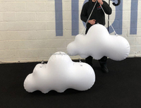 Vente chaude 2025 Nuage gonflable géant, Ballon nuage gonflable LED pour la décoration