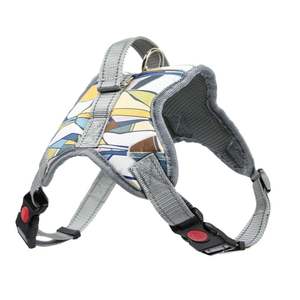 Harnais réfléchissant réglable pour chien Oem Respirant Soft Air Mesh No Pull Starter <span class=keywords><strong>Free</strong></span> Small Medium Puppy <span class=keywords><strong>Dog</strong></span> Pet Harnesses - Product Image 4