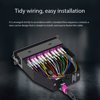 Module adaptateur HAILE MPO - Boîtier MPO-24 cœurs LC/APC MPO vers LC FTTH OM3/OM4 - Boîtier 24 ports type LGX - Module cassette fibre optique MPO/MTP
