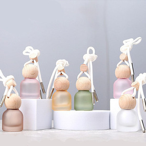 จี้น้ำหอมในรถระดับไฮเอนด์ขนาด10มล. สีสันสดใสขวดเปล่าพร้อมฝาเกลียวปรับแต่งโลโก้ได้ - Product Image 4