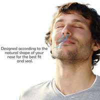 Bandelettes nasales hypoallergéniques anti-ronflement pour la respiration, les performances sportives et le sommeil – Dilatateur nasal pour une meilleure respiration (lot en vrac)