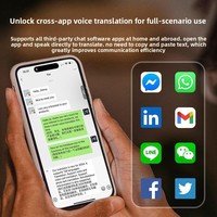 Nouveau traducteur portable hors ligne, appel vidéo, traduction en temps réel, interprétation simultanée multifonctionnelle, traducteur intelligent IA