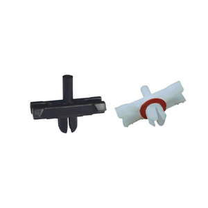 Xinyida P43 Car <b>Door</b> <b>Trim</b> Clip 18.3x6.1mm Black For Volkswagen Air Deflector Repair - Product Image 3