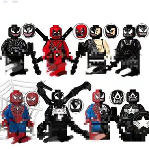 KT1010 KT1016 KT1027 Set di Costruzioni Educativo con Personaggi Supereroi <span class=keywords><strong>Spider</strong></span>-<span class=keywords><strong>Man</strong></span>, Modellini in Plastica ABS - Product Image 2