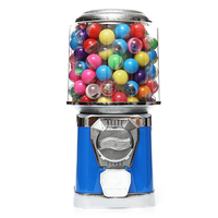 Mini distributeur/distributeur automatique de bonbons à pièces pour collations et gommes avec système de paiement par pièces et jetons