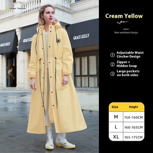 Wholesale Pongee Waterproof Full-Body <strong>for</strong> <strong>Raincoat</strong> <strong>for</strong> Adults Men <strong>Women</strong> Camping Outdoor Use - Product Image 4