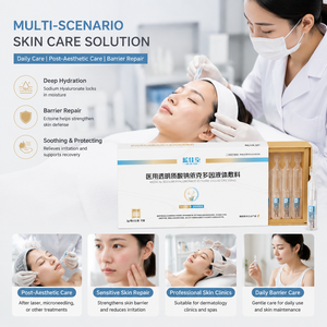 Essenza Viso Lucidante con Ialuronato di Sodio in Fiala, Formula Sicura, per Trattamenti Post-Beauty e Ringiovanimento della Pelle con Fotoni, Confezione da 10 Fiale, Fornitura all'Ingrosso - Product Image 4