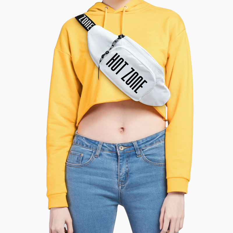 Модная голографическая поясная сумка из искусственной кожи на молнии для девушек и женщин