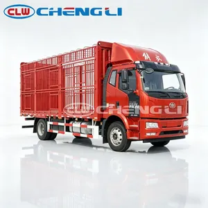 Precio de Fábrica, Camión de Transporte de Ganado Faw 4x2 18t, Camión Transportador de Animales de 44CBM para Transporte de Ganado y Aves de Corral, en Venta - Product Image 4