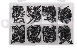 Stainless Steel Ceramic Fishing <strong>Rod</strong> Tip Repair 80pcs/kit <strong>Rod</strong> Top Tips Ring <strong>Guide</strong> Tips Replacement - Product Image 4