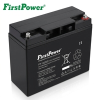 Batterie au plomb régulée par valve 12V 20Ah, certifiée pour une durée de vie élevée de 500 cycles, utilisée pour les voitures de golf, l'énergie solaire et les jouets.