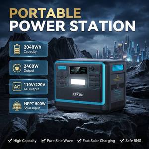 Estación de Energía Portátil de 1200W en Oferta, Generador Solar con Batería de 1024Wh para Acampar al Aire Libre y Respaldo de Energía en el Hogar - Product Image 3