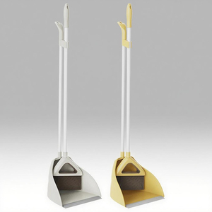 Fábrica Hot Sale Vassoures e Stand up Dust Pan Define Limpeza Doméstica Com Punho Longo Vassoura e <span class=keywords><strong>Dustpan</strong></span> - Product Image 5