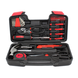 OEM 39pcs Carbon Steel for Home Repair Combination Wrench with Hard Case <b>Tool</b> <b>Set</b> - Product Image 1