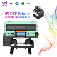 Imprimante UV DTF Ingani petite 2 en 1, machine d'impression de boîtes de téléphone portable, imprimante multifonctionnelle UV DTF