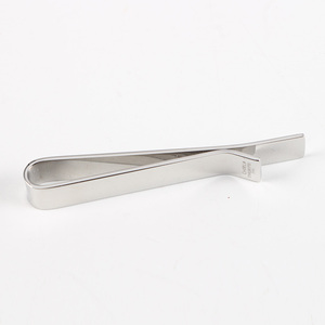 <span class=keywords><strong>Cravate</strong></span> de collier pour hommes, en acier inoxydable, poli, blanc et personnalisé - Product Image 3