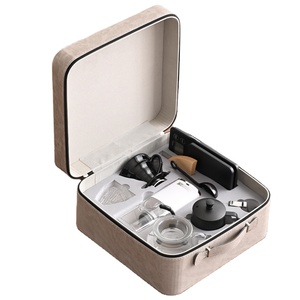 Arabic All in One Luxury Portable Outdoor Travel Camping Coffee Tea Gift Set Pour Over Coffee Tea Kettle Grinder Coffee Scale - Product Image 1