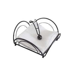 Porte-papier et mouchoirs rectangulaire moderne en fer forgé, écologique, pour la maison, les restaurants, les hôtels, les tables à manger - Product Image 4