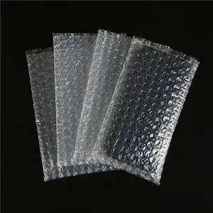 Inflatable Bubble Bag Bubble Air Film With Transparent Stand Up Pouch LDPE Offset Printing Mailing Shock Resistance Accept