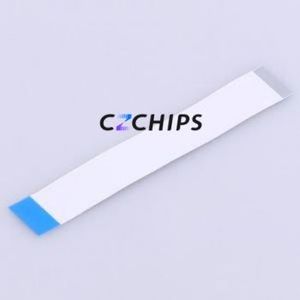 JS05B-30P-100-4-8 FFC Cable (Flexible Flat Cable) P=0.5mm Connector 30P 0.5mm 0.3mm Reverse - Product Image 2