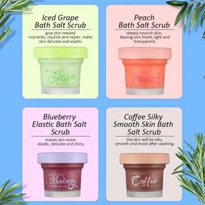 OEM Wholesale Private Label Peach Moisturizing <b>Body</b> <b>Scrub</b> Exfoliating Brightening Skin Whitening <b>Body</b> <b>Scrub</b> in Stock <b>Body</b> Care - Product Image 5