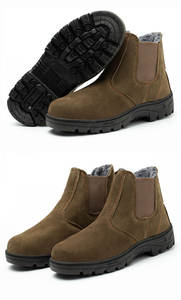 Calzino Design inverno termico peluche antiforatura punta in acciaio costruzione lavoro <span class=keywords><strong>scarpe</strong></span> <span class=keywords><strong>antinfortunistiche</strong></span> Slip On Outdoor - Product Image 5