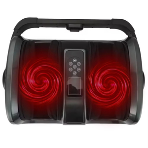 Wholesale Relaxation Feet Machine Calf Ankle Arm Shiatsu Air Compression <b>Vibrating</b> Rolling Foot Massager with Heat Fxkz208 - Product Image 4
